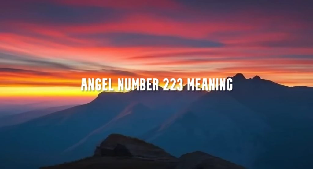 Angel Number 223