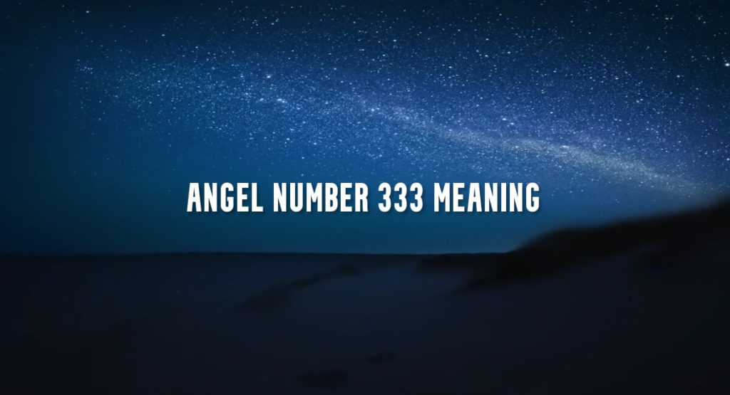 Angel Number 333