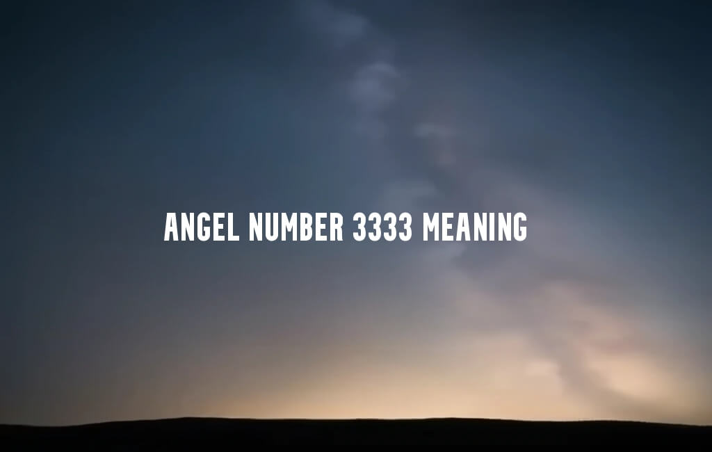 Angel Number 3333