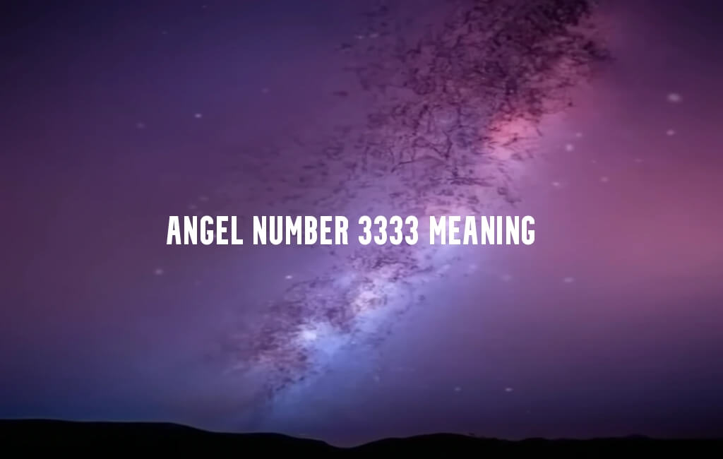 Angel Number 3333 meaning