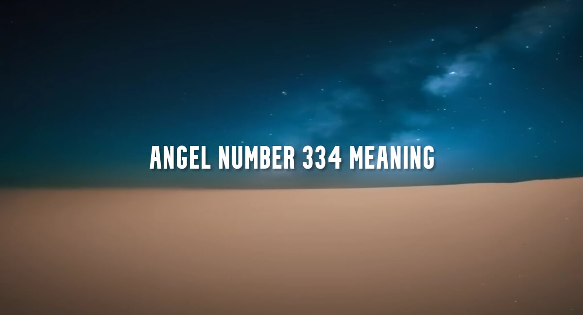 Angel Number 334