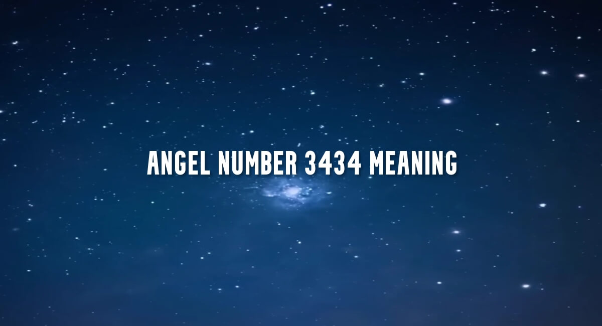 Angel Number 3434 meaning