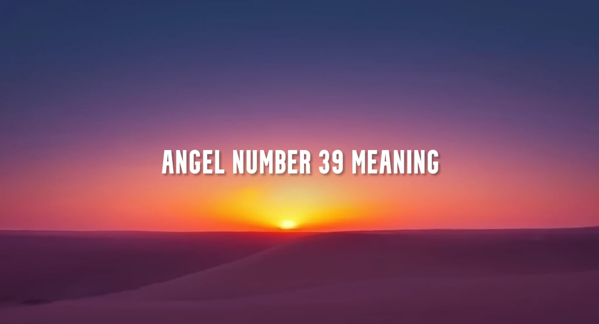 Angel Number 39