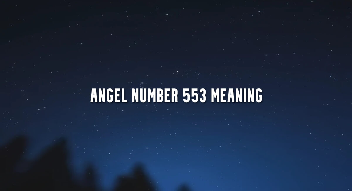 Angel Number 553