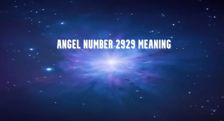 Angel Number 2929 meaning