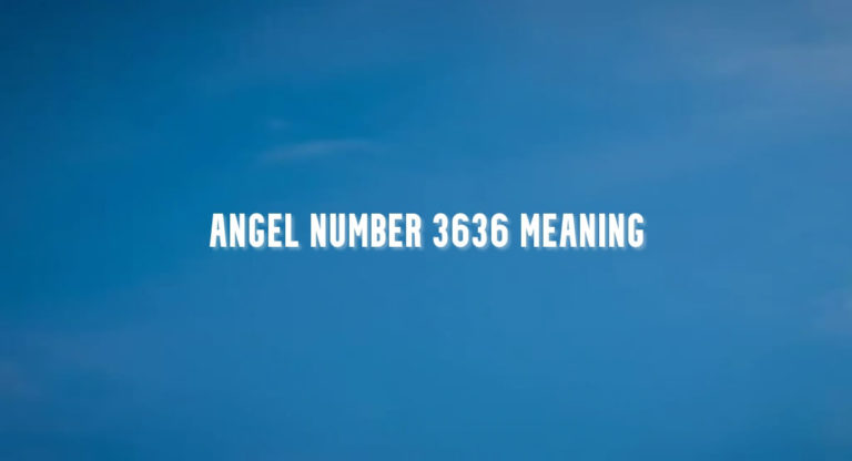 Angel Number 3636 meaning