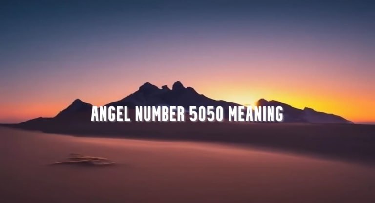 Angel Number 5050 meaning