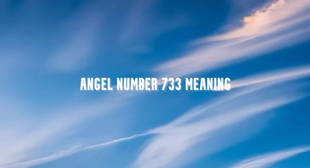 Angel Number 733